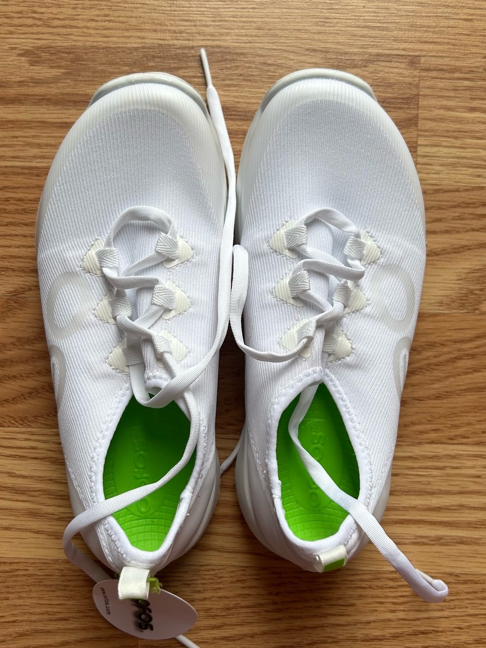 OOFOS Women's OOmg Sport LS recovery Sneaker White Size 5 BNWT